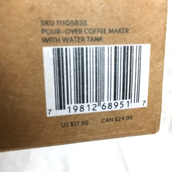 STARBUCKS OXO Single Serve Auto-Drip Pour-Over Coffee Maker NWT - Picture 10 of 10